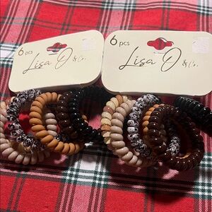 Multicolor Hair Ties Set